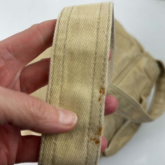 Levi's Unisex Cream Canvas Casual Crossbody Bag - Picture 3 of 13